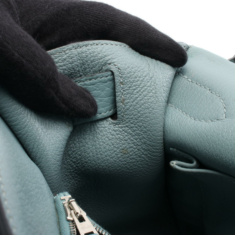 愛馬仕 Jypsiere 34 肩挎包 P Togo 皮革 Ciel 二手 SHW-10