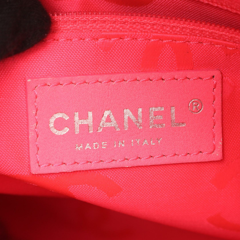 香奈兒 Cambon 系列中型托特包 A25167 黑色漆皮 SHW 二手 CC-3