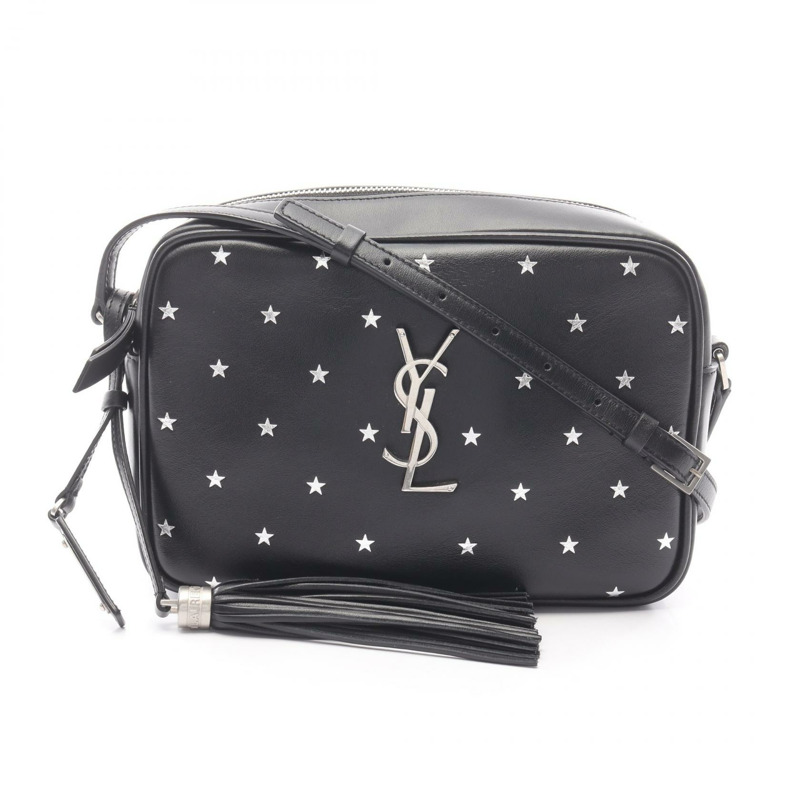 SAINT LAURENT PARIS LOU 星形 Monogram 肩挎斜背包 574494 皮革-0