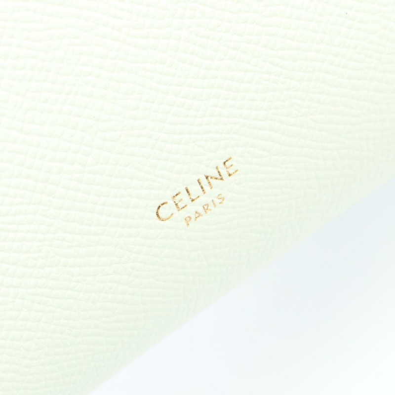 CELINE BELT BAG NANO 單肩斜背包 手提包 皮革 綠色 二手 女士-3