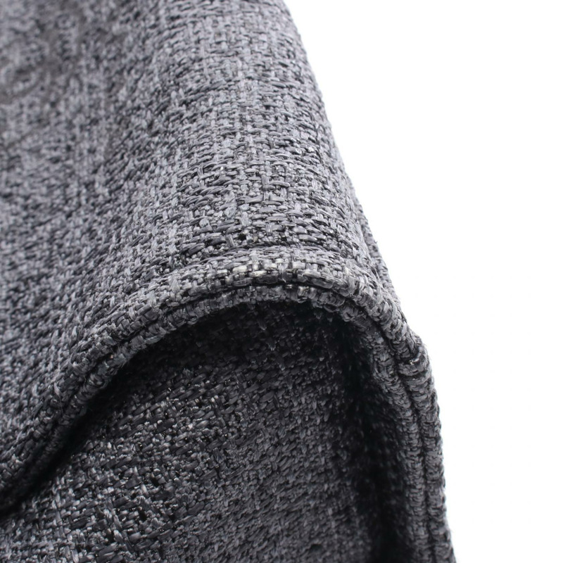 香奈兒 Deauville 鏈條單背包，灰色/黑色皮革/金色五金，二手 CC-6