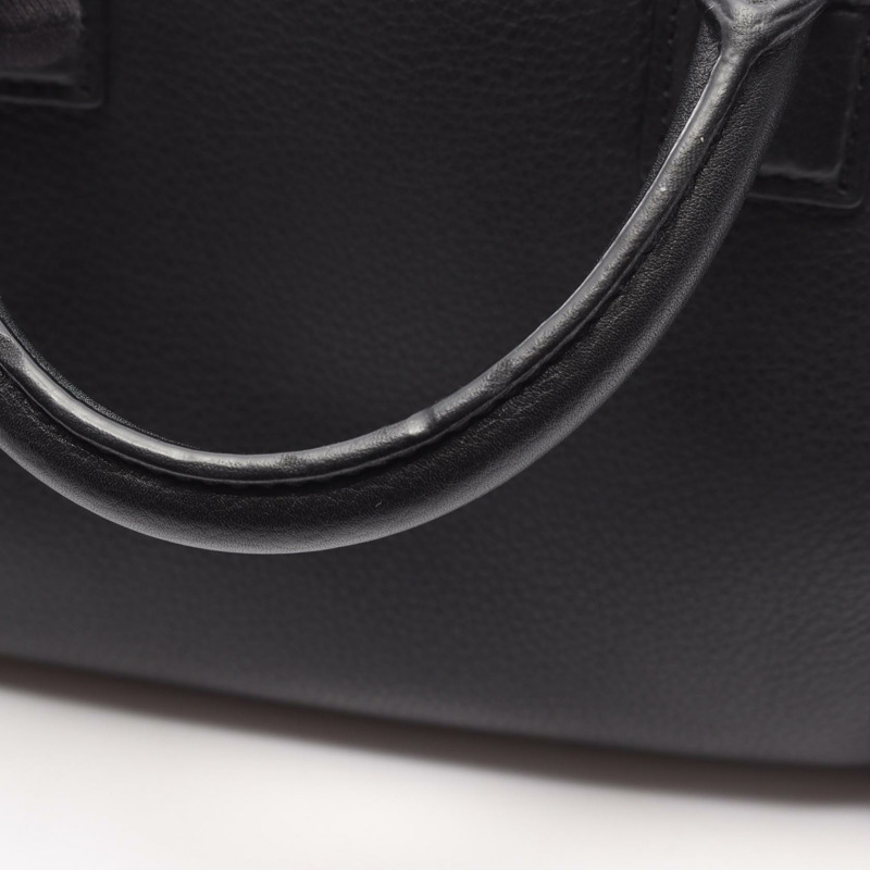 LOEWE Amazonas 23 肩背手提包 黑色 皮革 二手 女士斜背包-7