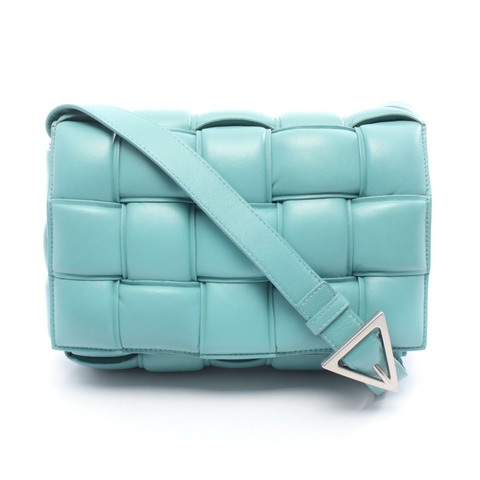 BOTTEGA VENETA 附襯墊卡式 Intrecciato 肩背包斜背包 皮革 二手