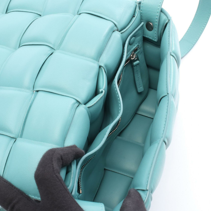 BOTTEGA VENETA 附襯墊卡式 Intrecciato 肩背包斜背包 皮革 二手-2