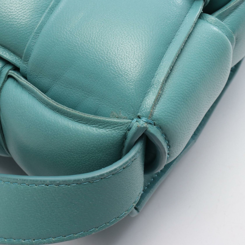 BOTTEGA VENETA 附襯墊卡式 Intrecciato 肩背包斜背包 皮革 二手-5