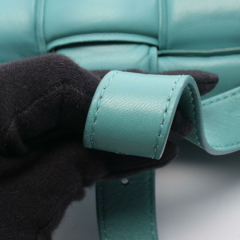 BOTTEGA VENETA 附襯墊卡式 Intrecciato 肩背包斜背包 皮革 二手-7