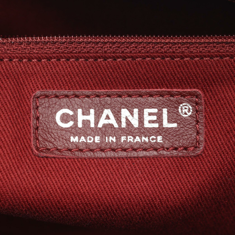 香奈兒 (CHANEL) 絎縫肩托特包，粒面小牛皮，黑色，二手，女士，SHW CC-3