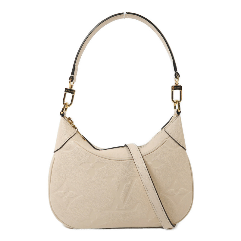 LOUIS VUITTON Monogram Empreinte Bagatelle MM金扣手挽肩背兩用袋-0
