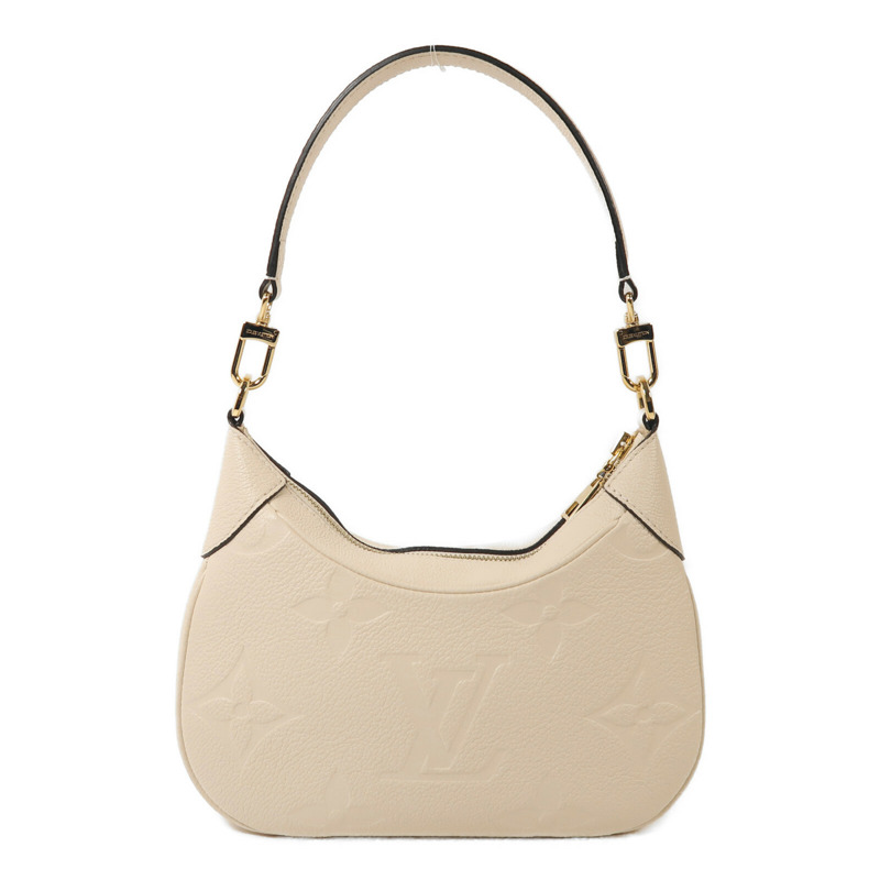 LOUIS VUITTON Monogram Empreinte Bagatelle MM金扣手挽肩背兩用袋-1
