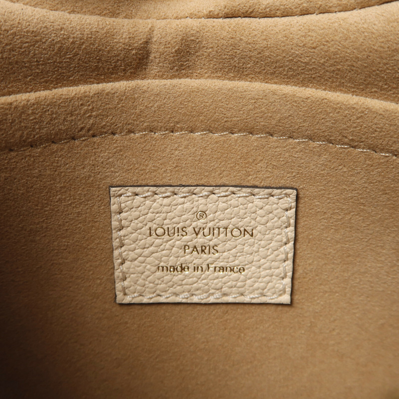 LOUIS VUITTON Monogram Empreinte Bagatelle MM金扣手挽肩背兩用袋-6