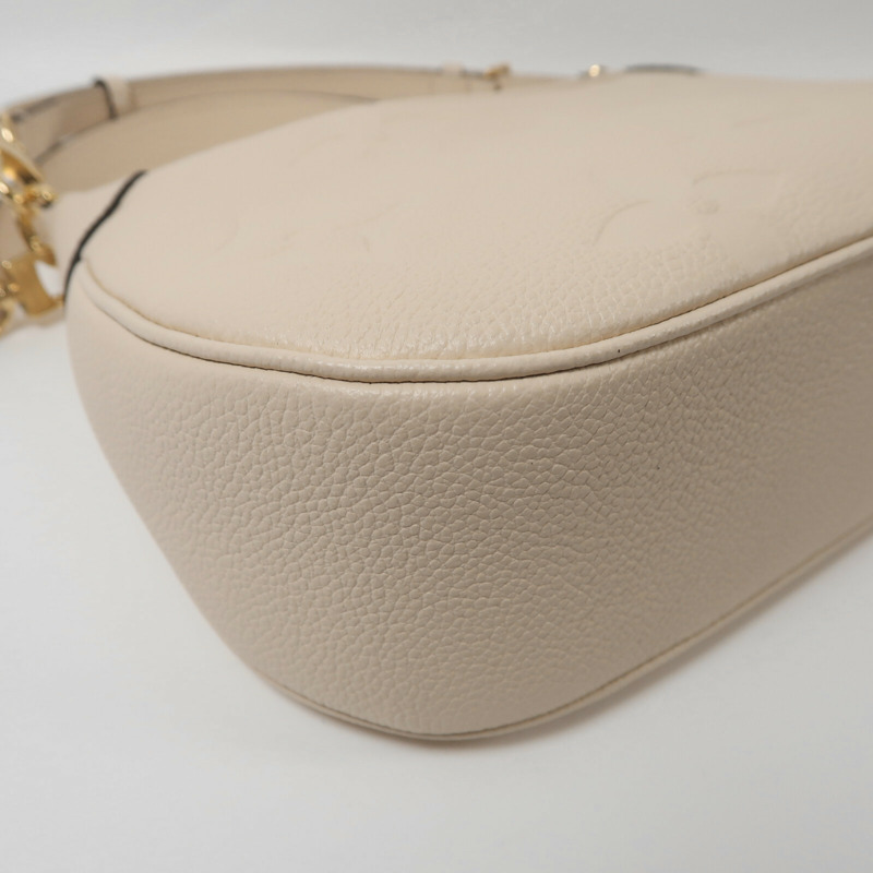LOUIS VUITTON Monogram Empreinte Bagatelle MM金扣手挽肩背兩用袋-9