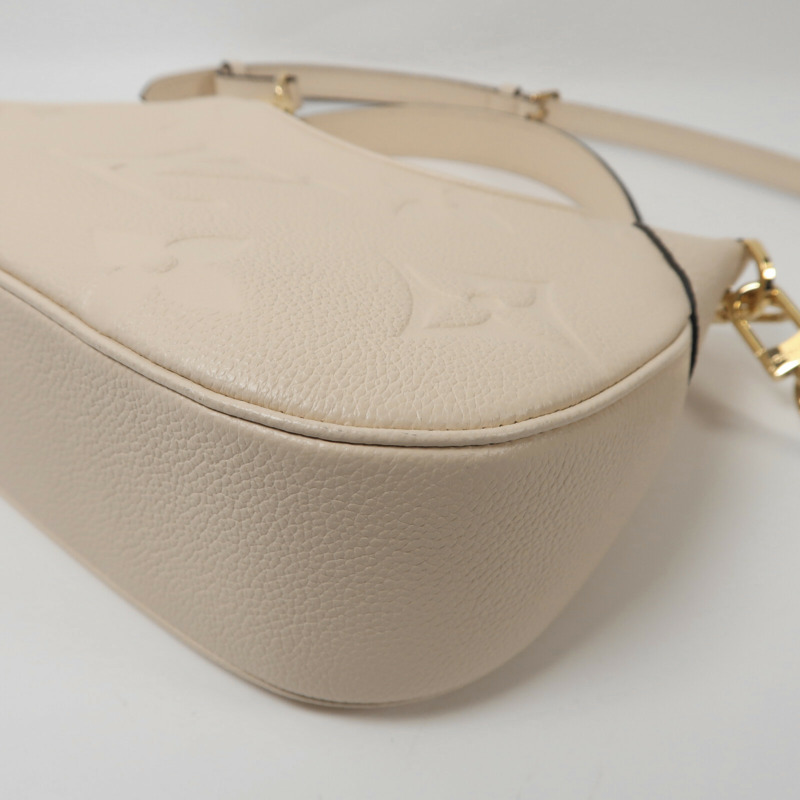 LOUIS VUITTON Monogram Empreinte Bagatelle MM金扣手挽肩背兩用袋-10