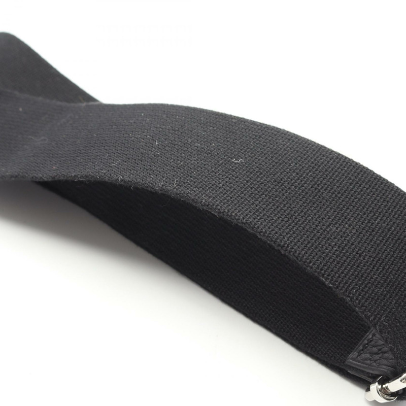 愛馬仕 Evelyne 3 PM 肩挎包 Y Taurillon Clemence 黑色 二手 SHW-6