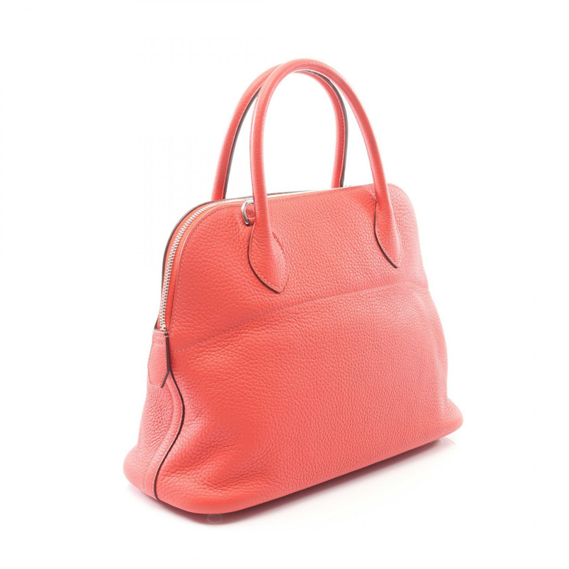 愛馬仕 Bolide 31 單肩手提包 T Taurillon Clemence Rose jaipur 二手 SHW-1