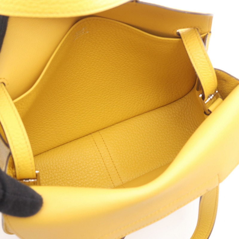 愛馬仕 Halzan 25 斜背包 B Taurillon Clemence Sun 二手 SHW-2