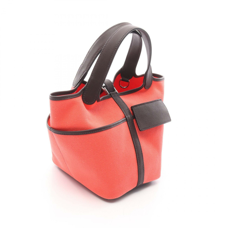 愛馬仕 Picotin Lock PM Cargo 手提包 B 083189CK Toile Goeland Swift SHW-1