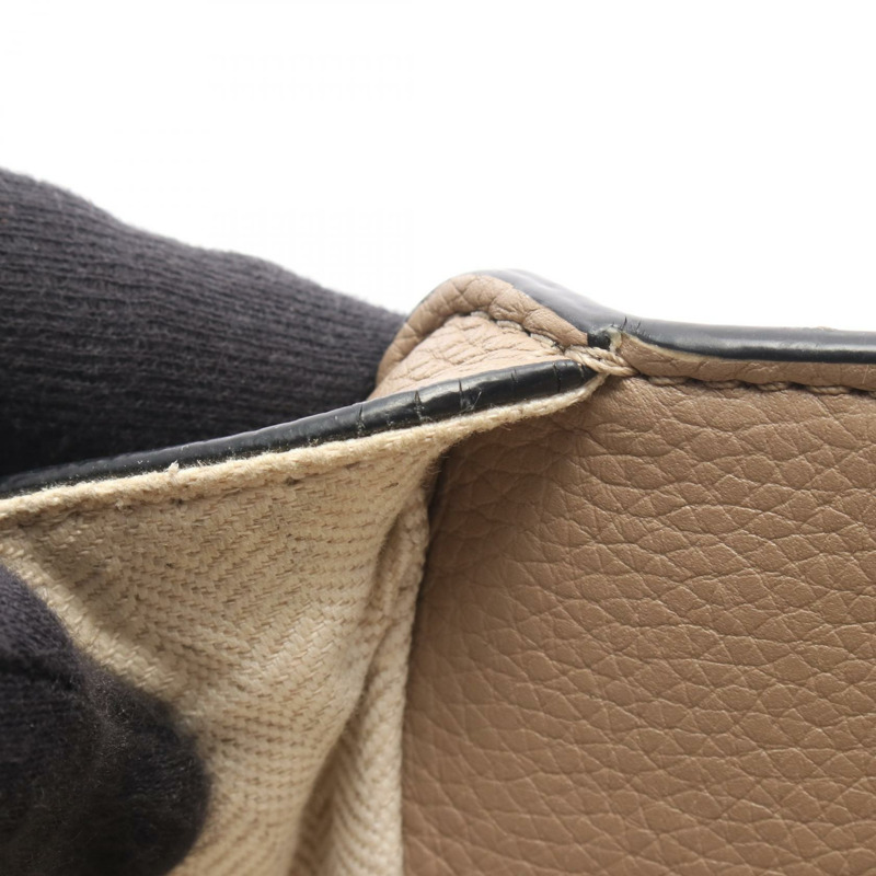 LOEWE Hammock 小號肩斜背包 A538S35X51 皮革 米色 二手-6