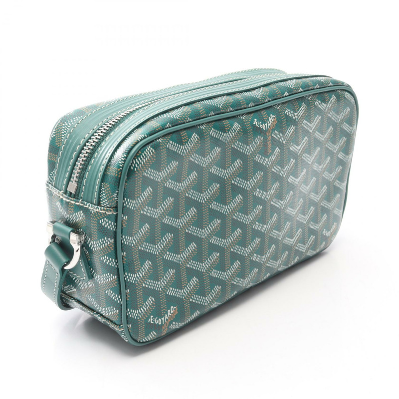 GOYARD Cup Vert PM 單肩包 CAPVE2PMLTY09CL09P 帆布皮革 綠色 二手-1