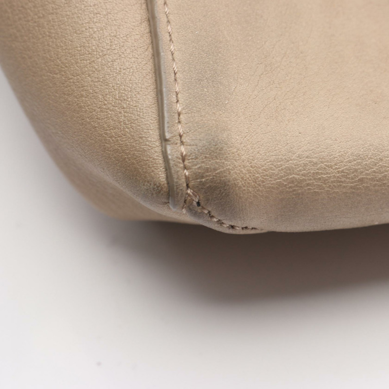 CELINE Cabas Phantom 手提單肩包，米色皮革，二手女款-4