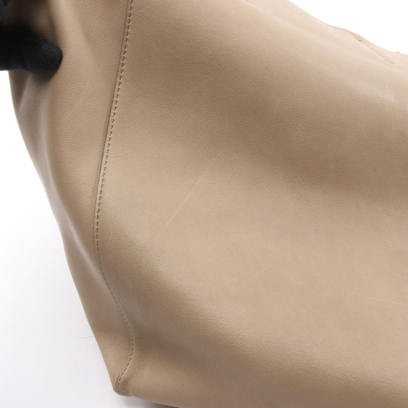 CELINE Cabas Phantom 手提單肩包，米色皮革，二手女款-6