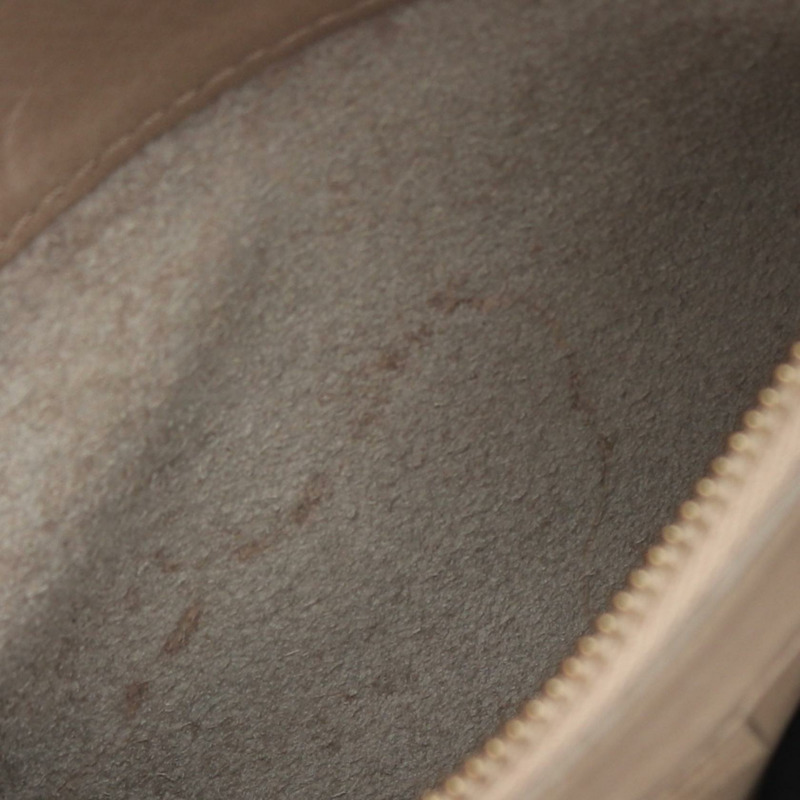 CELINE Cabas Phantom 手提單肩包，米色皮革，二手女款-8