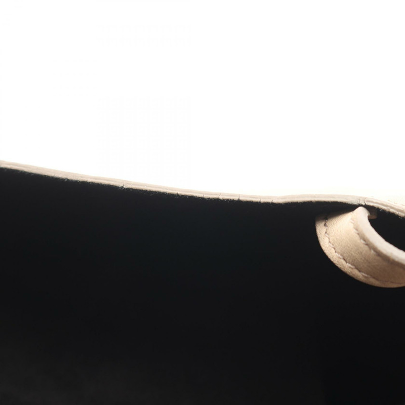 CELINE Cabas Phantom 手提單肩包，米色皮革，二手女款-10