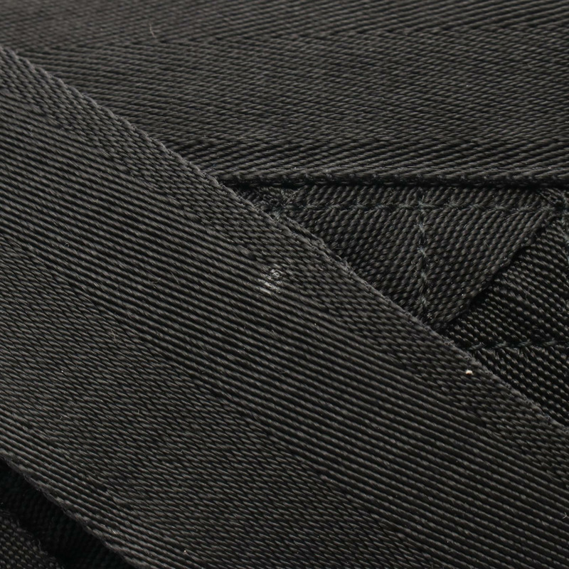 BOTTEGA VENETA 編織肩包 尼龍帆布 黑色 二手 女款-4