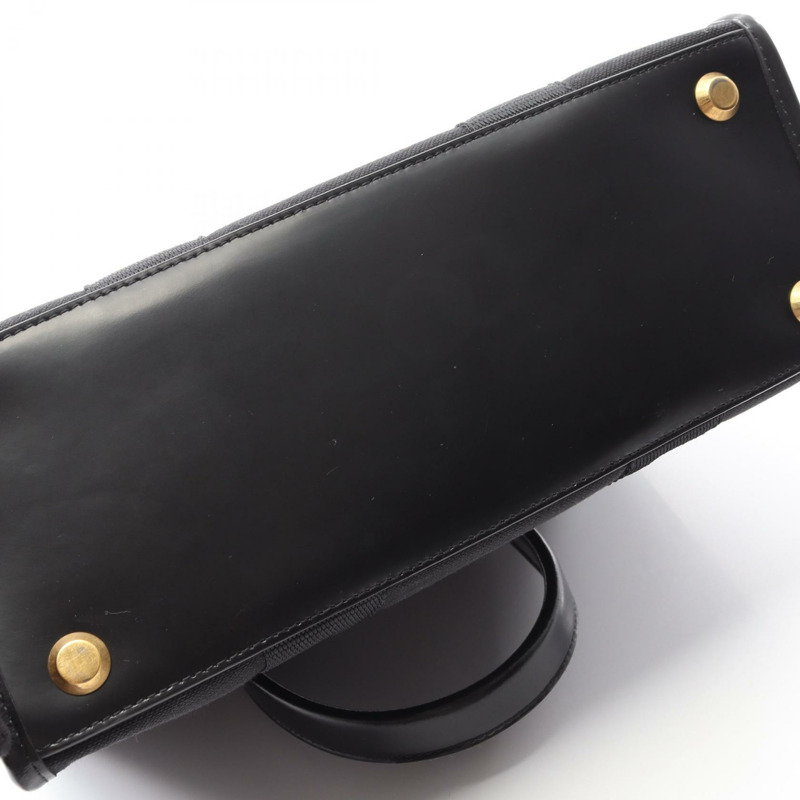 BALENCIAGA HARDWARE S 手提單肩包 671402 帆布皮革 黑色 二手 女士-5