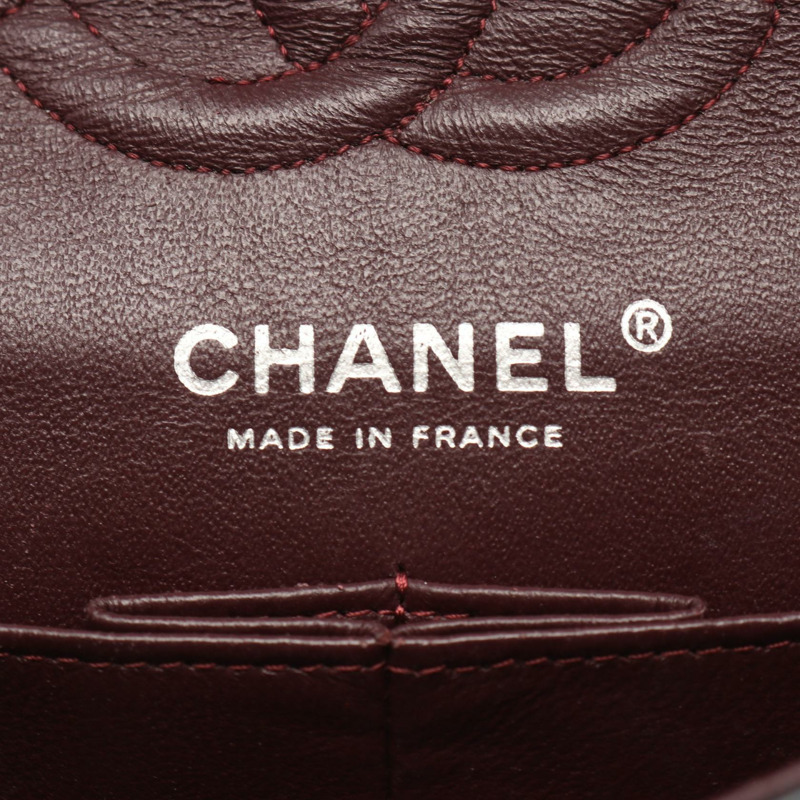 香奈兒 (CHANEL) Matelasse W 翻蓋鏈條單肩包，羊皮材質，黑色，二手，帶五金配件-3