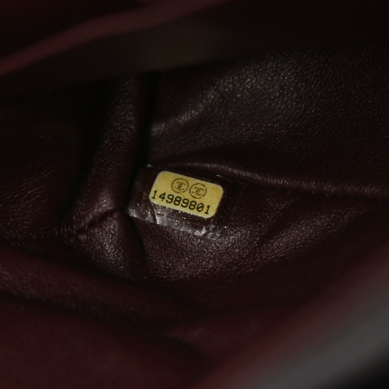 香奈兒 (CHANEL) Matelasse W 翻蓋鏈條單肩包，羊皮材質，黑色，二手，帶五金配件-4