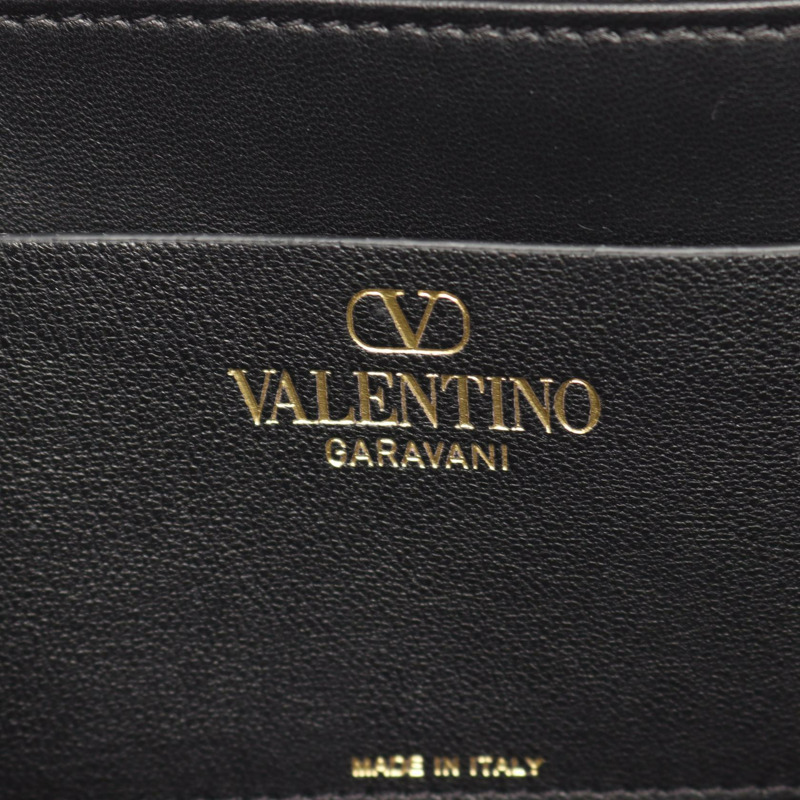 Valentino Garavani La Seine 小號托特包 8W2B0T13PSN_0NO 皮革 黑色 二手-3