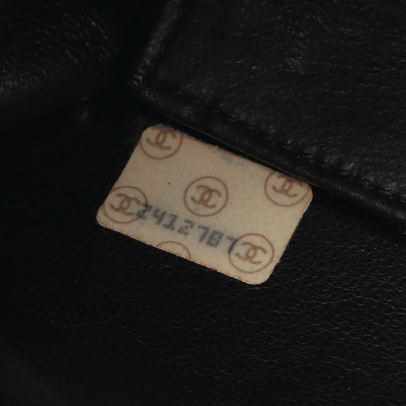 香奈兒鏈條斜背單肩手提包，帆布尼龍材質，灰色，二手，女士，金色五金-4