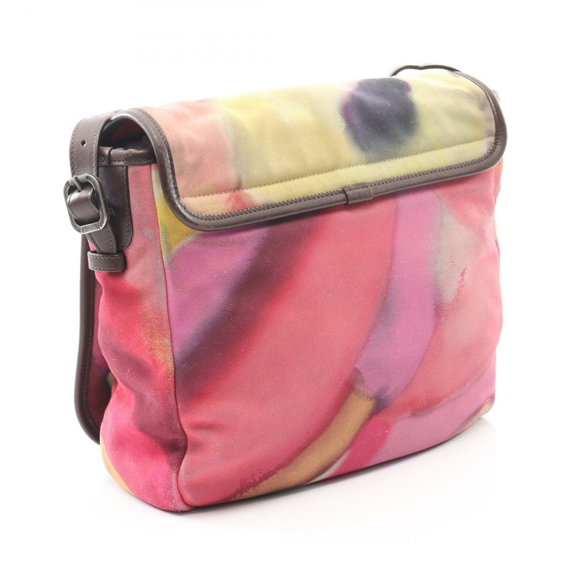 香奈兒 COCO 標誌肩挎包 A90809 棕色多色麂皮二手 CC-1