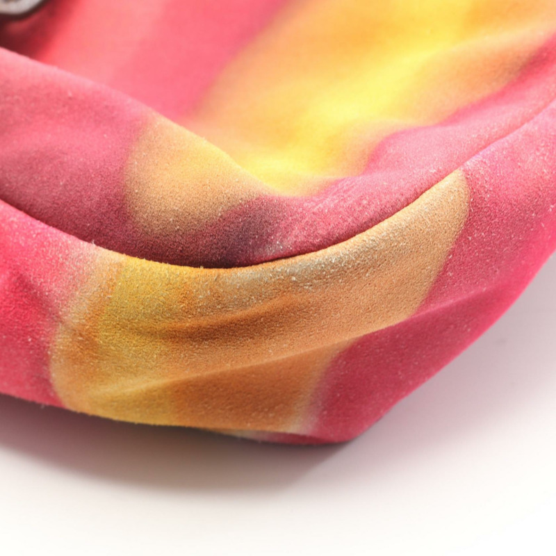 香奈兒 COCO 標誌肩挎包 A90809 棕色多色麂皮二手 CC-5