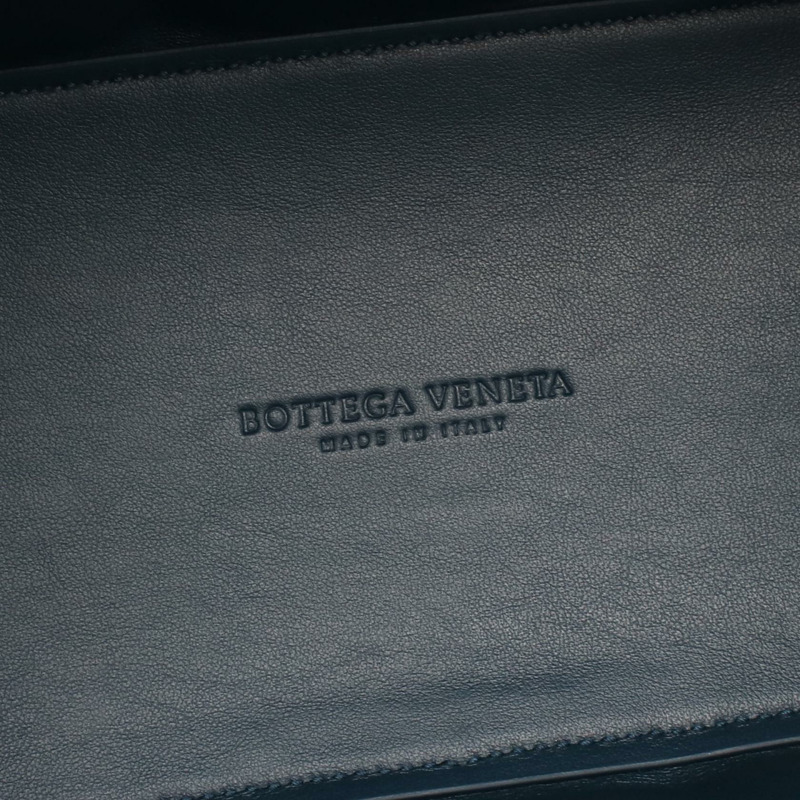 BOTTEGA VENETA Swoop 肩挎包，綠色皮革，二手女款-3