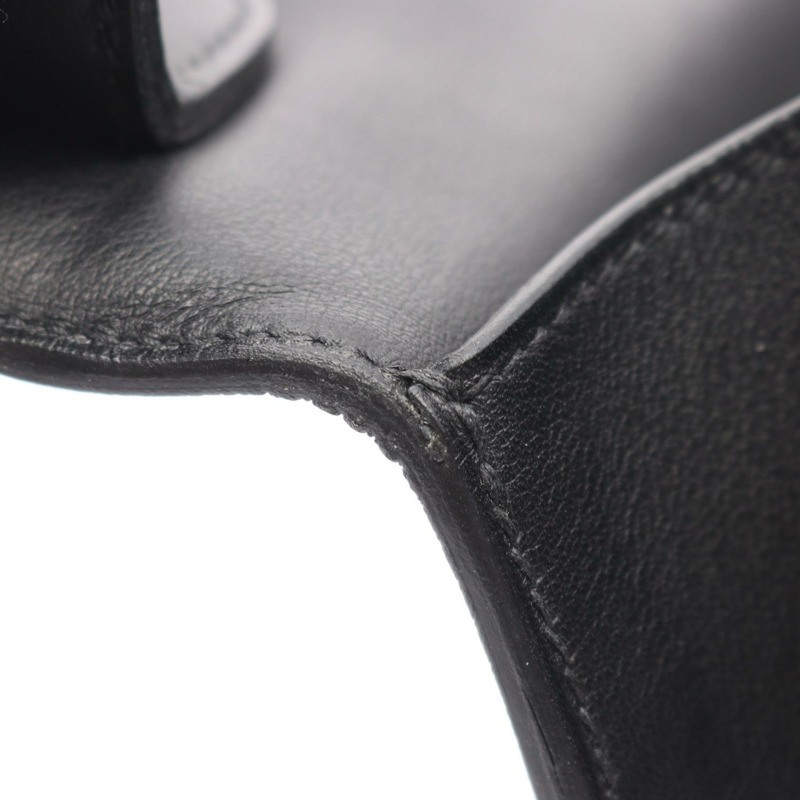 愛馬仕 Boucle Sellier 肩包 B Swift 皮革黑色 SHW-5