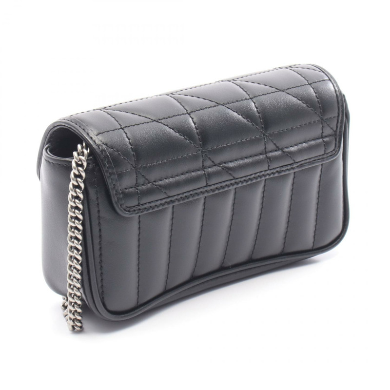 GUCCI GG Marmont 超迷你鏈條單肩斜背包 476433 皮革 二手-1