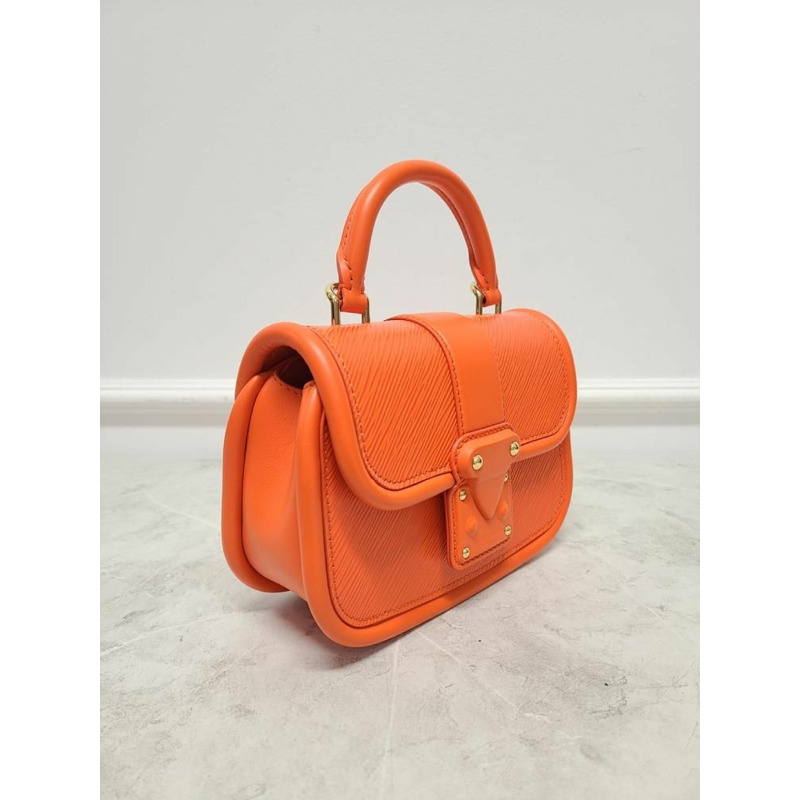 【包稅】LOUIS VUITTON 捉迷藏橙色明尼蘇達州手提袋-2