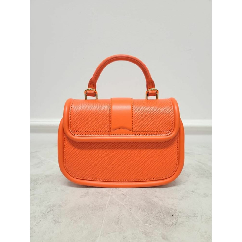 【包稅】LOUIS VUITTON 捉迷藏橙色明尼蘇達州手提袋-5