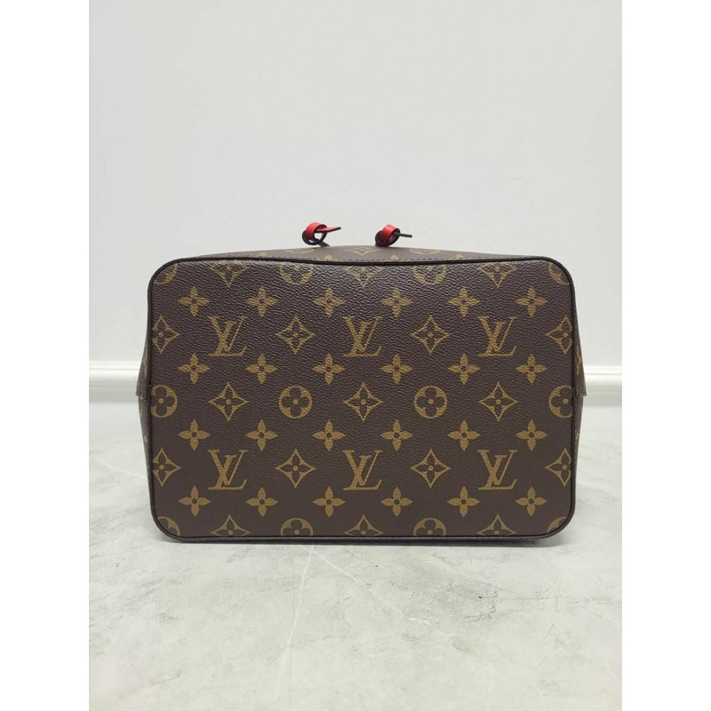 【包稅】LOUIS VUITTON 紅色 Monogram Neonoe 肩背包-6