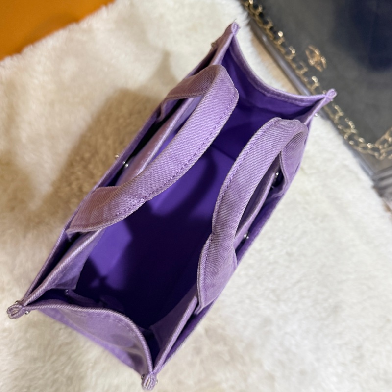 COACH牛仔 斜背包 托特 薰衣草紫 💜紫色控不能錯過的美包-31