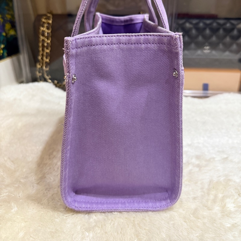 COACH牛仔 斜背包 托特 薰衣草紫 💜紫色控不能錯過的美包-34