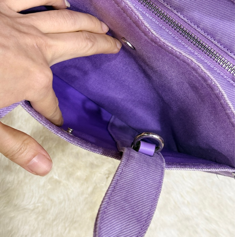 COACH牛仔 斜背包 托特 薰衣草紫 💜紫色控不能錯過的美包-42