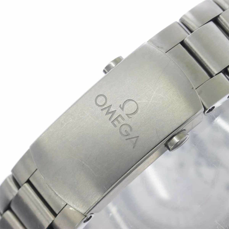 歐米茄海馬系列同軸海洋宇宙GMT腕錶 232 90 44 22 03 001 男士腕錶，附日期顯示，藍色錶盤，自動上鍊-6