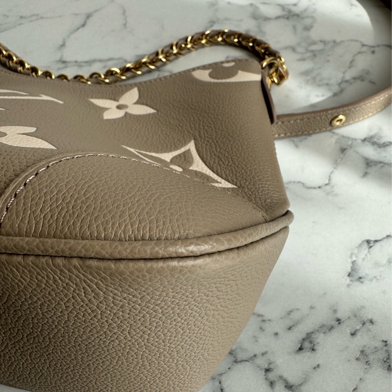 LV M13224斑鳩灰腋下半月包 超美✨✨-7