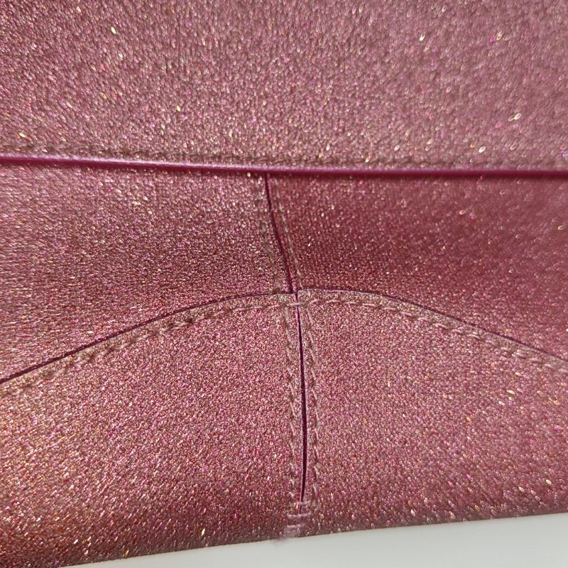 BALENCIAGA粉色特殊材質壓紋單肩包銀色五金-8