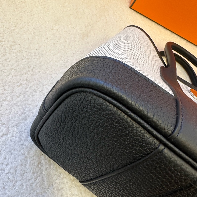 Hermes Garden party mini花園包，熊貓帆布配色K刻，全新全套，2026年1月票，專櫃購入-4