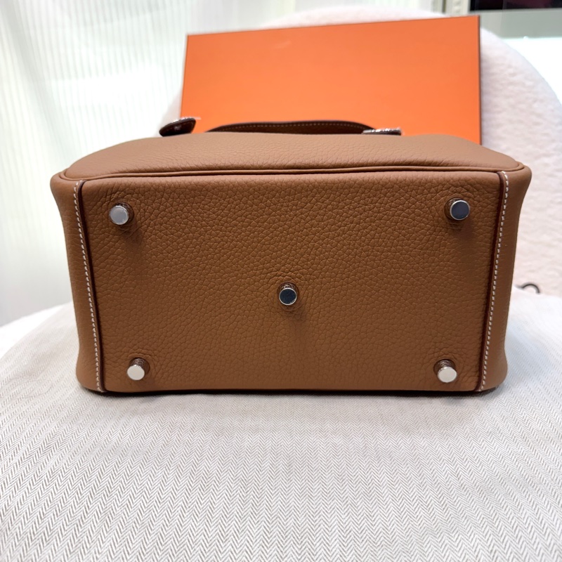 全新愛馬仕經典lindy26 Hermes金棕配銀T/C皮lindy26 H073428CK-11