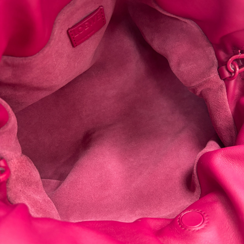 粉紅色 皮革 Flamenco Clutch 肩背包【LOEWE 羅威】 A411FC1X838603-5