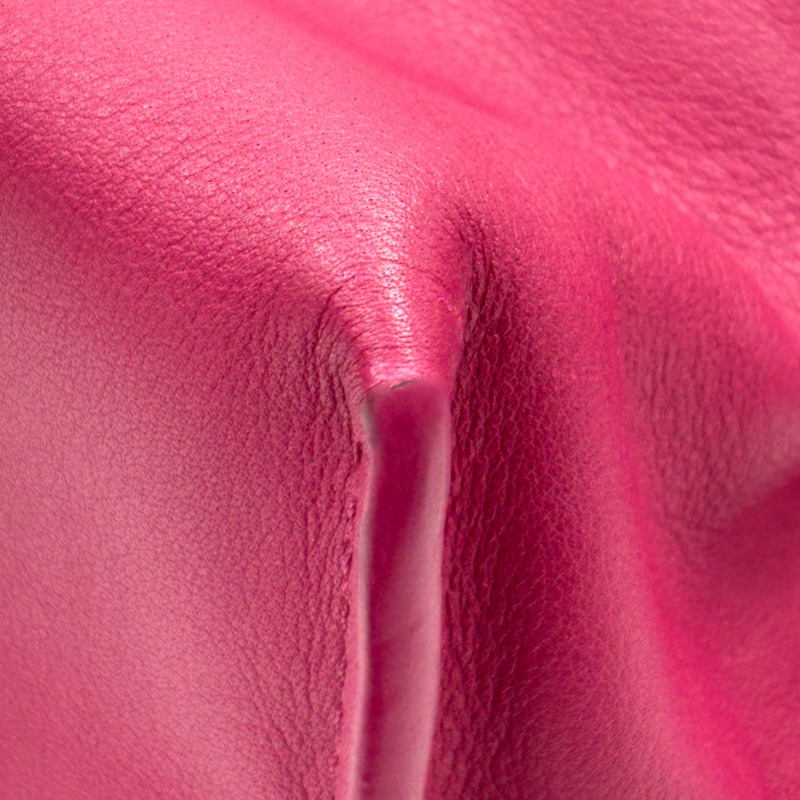 粉紅色 皮革 Flamenco Clutch 肩背包【LOEWE 羅威】 A411FC1X838603-7
